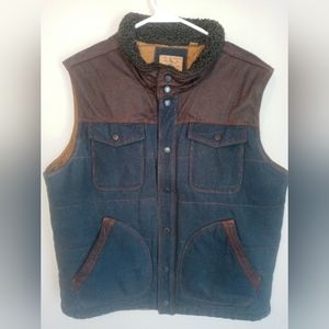 Men's Large Redhead ranch denim vest